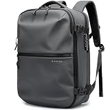 BANGE Commute Backpack with Water Bottle Holder, Anti Theft Laptop Backpack Fits for 15.6Inch Notebook, Water Resistant Office Daypack for work