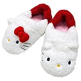 MORIPiLO Morishita Slippers Doraemon Pikachu Rozzo Slinky Cognac Room Shoes, Sanrio Kitty & Daniel, 23.0~25.0 cm E