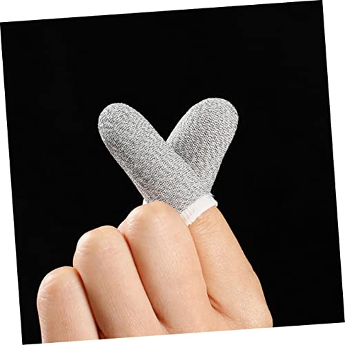 SOLUSTRE 12 Peças cama de dedo de jogo capas de polegar para jogo de telefone luva de toque de tela