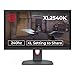 BenQ Écran gaming ZOWIE XL2540K 24,5 pouces 240Hz | Base plus étroite | Hauteur et inclinaison réglables | XL Setting to Share | Menu rapide personnalisable