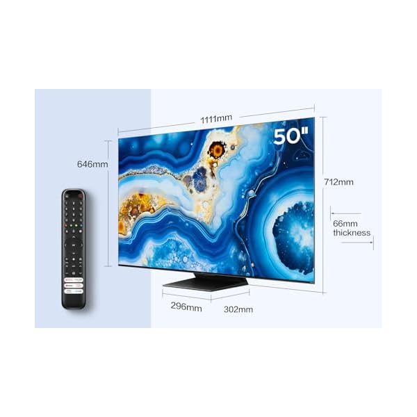TCL 50QM8B TV MiniLED 50”, QLED, 144Hz, 4K HDR Premium 1250nits - Image 3