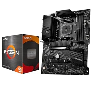 Micro Center AMD 5900XT Processor with MSI B550-A PRO ATX Motherboard
