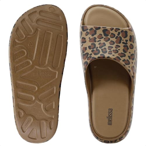 Melissa Free Print Platform Bege Marrom Preto 33996-36