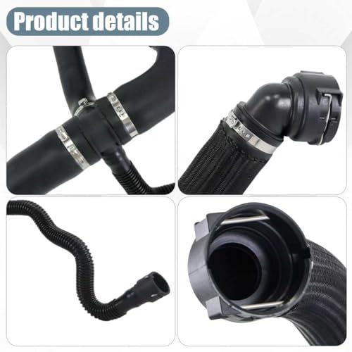 68249896AC Engine Radiator Coolant Outlet Hose Compatible with Jeep Compass Altitude Latitude Limited Sport 2.4L 2017-2022 68380330AA 68380330AB Lower Coolant Hose Bypass Reservoir Radiator Pipe by COOL STAR - Image 4