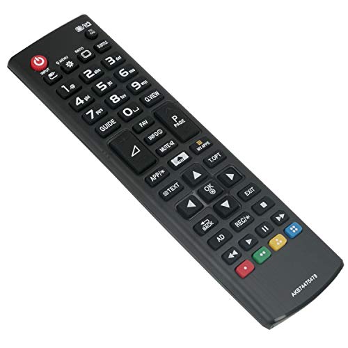 AKB74475479 Mando a distancia de repuesto  VINABTY Reemplace Control Remoto para LG 55LF580V 65UH600V 43UF6807 39LB5800 32LB580U 39LB570V 42LF5800 47LB5700 42LB585V 55UF685V 55LB580V 42LB570V 32LW340C