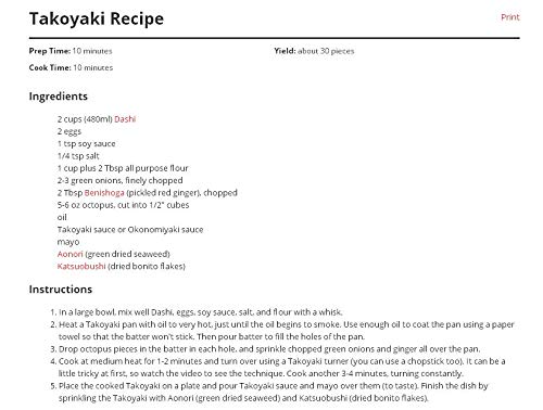 KOLARK Takoyaki Pan, Vassoio di Cottura in Lega di...