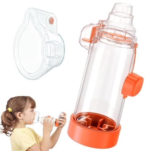 Image of Inhaler Spacer for Adult and Kids NESSI OTC SPACER (Orange /Kids)