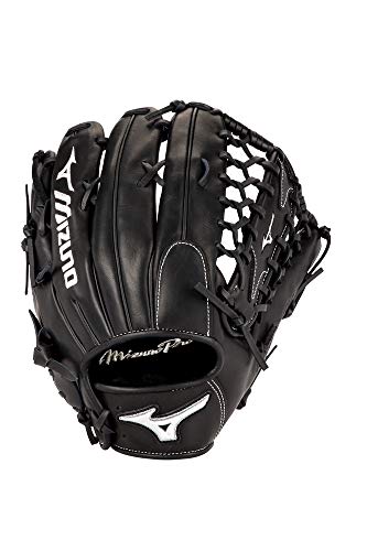 Mizuno Gmp2Bg-700Ds Mizuno Pro 12.75" Baseball Glove, Right Hand Throw, Black-Silver #TOP25