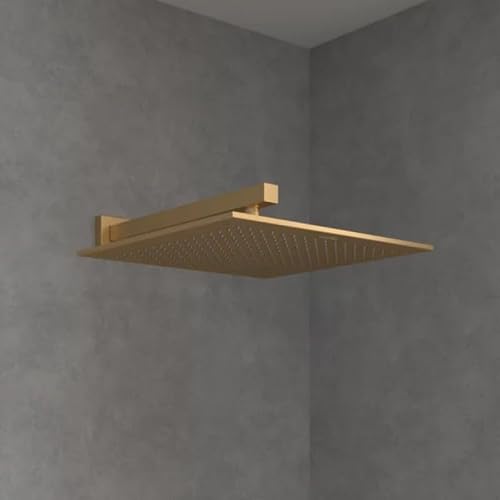 Douche de tête 350 VILLEROY ET BOCH Universal rectangle Or - vue 3