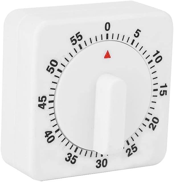 Kitchen Timer 60 Min Countdown Alarm Mechanical Baking BBQ Clock Cooking Tool