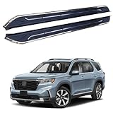 Sans tarifs : lot de 2 marchepieds fixes pour Honda Pilot 2023, 2024 et 2025, accessoires avec supports