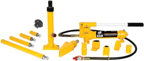 Performance Tool W1650 Porta Power Hydraulic Collision Repair Kit 4 Ton Multi-Power Set #TOP1
