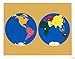 Montessori Puzzle Map of World Parts