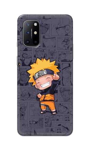 Image of PRINTFIDAA Printed Hard Back Cover Case for OnePlus 8T | OnePlus 8T+ 5G Back Cover (Famous Anime Cartoon Character) -112