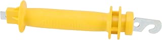 Electric Fence Handle Electric Fence Handle Insulated PE Gate Grip Bar,Plastic Gate Handle with Metal Hook for Farm Pasture
