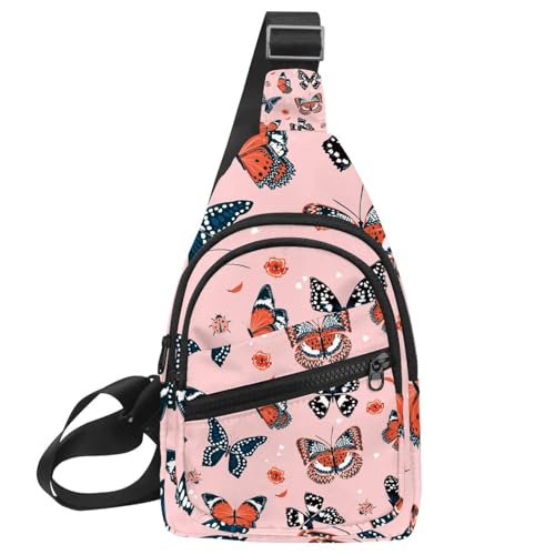 Bolsería cruzada con diseño de hojas para tus rutas de senderismo y paseos urbanos