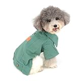 Ranphy Denim Pet Clothes Small Dog Jeans Jacket Cool Boy Puppy Cat Coat Cold Weather Doggie Shirt Wi