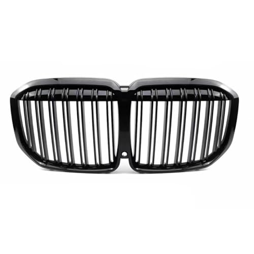 Calandre avant X7 G07 noire brillante double latte au style sportif élégant
