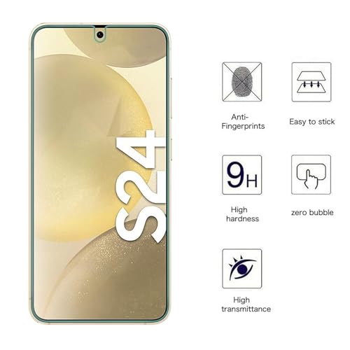 Image of AOKUMA Tempered Glass Compatible with Samsung Galaxy S24 5G