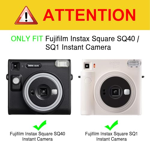 Funda protectora para cámara instantánea Fujifilm Instax SQ40 SQ1 miniatura 2