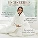 FOSSFLAKES Nordic Sleep, Duvet, with Anti-Allergenic Filling, Oeko-Tex Certified Soft & Lightweight Summer Duvet | Sleep Comforter (Queen)