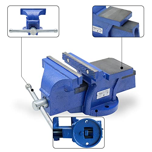 CCLIFE Morsa da banco, 100/125/150 mm
