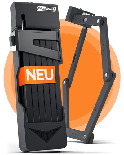 2Radwerk Fahrradschloss Secure Fold - ART zertifiziertes Faltschloss I...