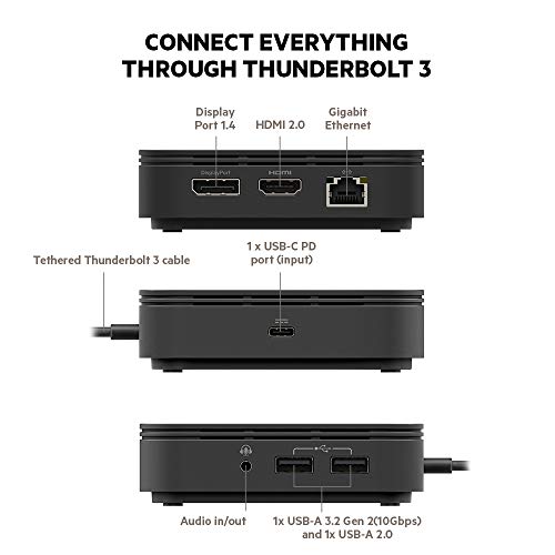 Belkin Station d'accueil Thunderbolt 3 Dock Core double 4K Windows Mac