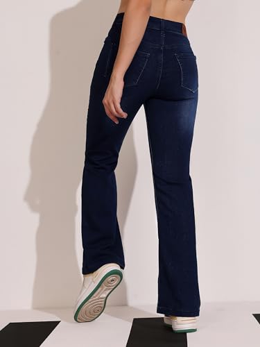 Image of Dolce Crudo High Rise Bootcut Jeans for Women
