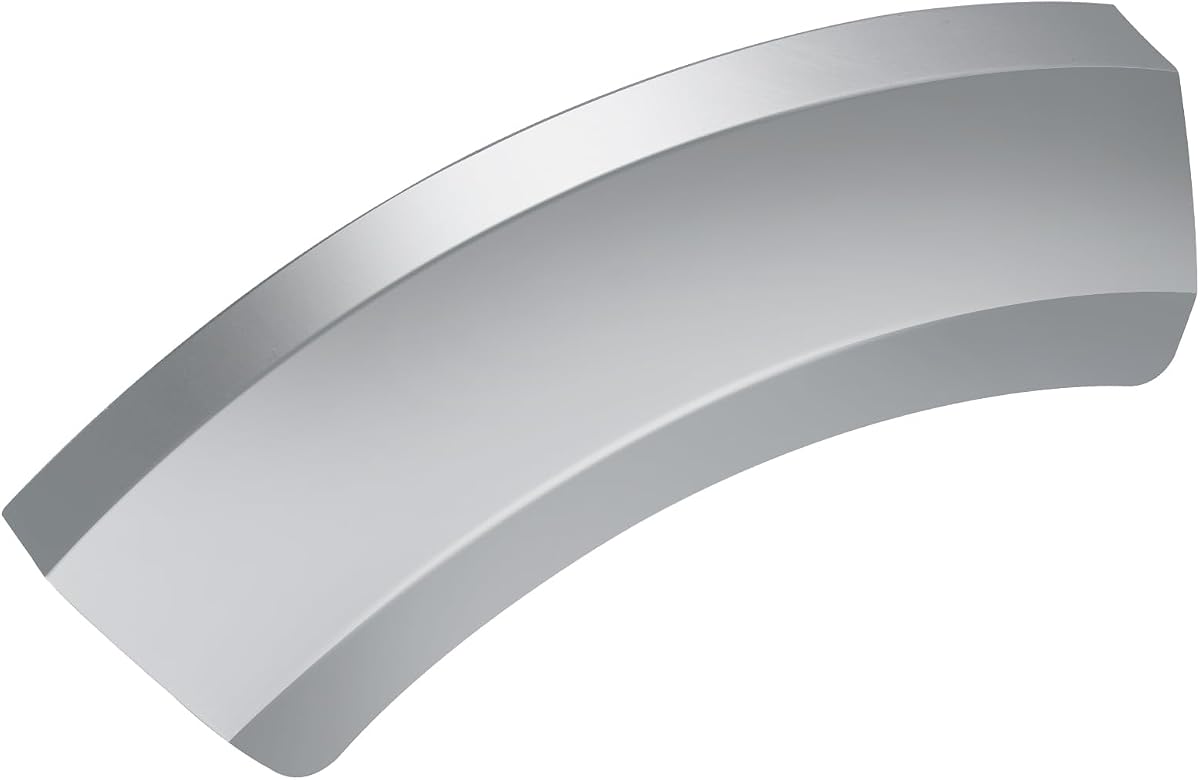 Dryer Door Handle for Appliance Clothes Dryer Door Handle Silver 1 Pack | Replacement Part Numbers 00644222, Fits the following models - SPL27343, SPL27343, WTE, WTV, WTS Series