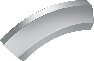 Compatible Bosch Appliance Clothes Dryer Door Handle Silver 1 pack