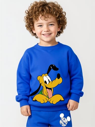 Image of minicult Mickey cotton Kids Coords matching Tshirt and pant set with character print (Pack of 1)