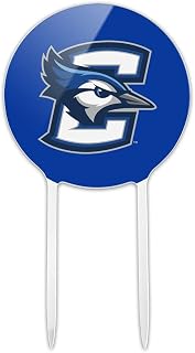 Acrylic Creighton University Primary Logo Cake Topper Party Decoration for Wedding Anniversary Birthday Graduation