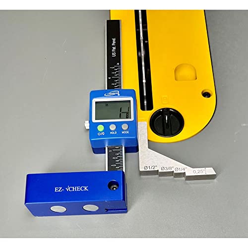 Igaging Digital 5" Height Gauge Ez-Check For Woodwork Router And Table Saw Adjustment #TOP5