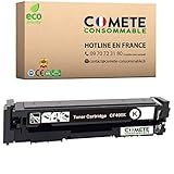 QUALITÉ PROFESSIONNELLE : 100 % compatible avec les imprimantes HP 201X CF400 pour lesquelles il est conçu, ce lot offre un rendement élevé de 2800 pages par toner hp 201X noir (couverture de 5% par page) ainsi qu'une impression de haute qualité.