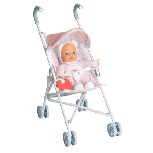 Poupée Chicco avec poussette pour enfant de 3 ans et plus