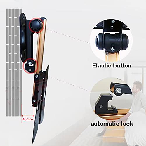 Support TV plafond escamotable pour optimiser les petits espaces et écrans plats - 7