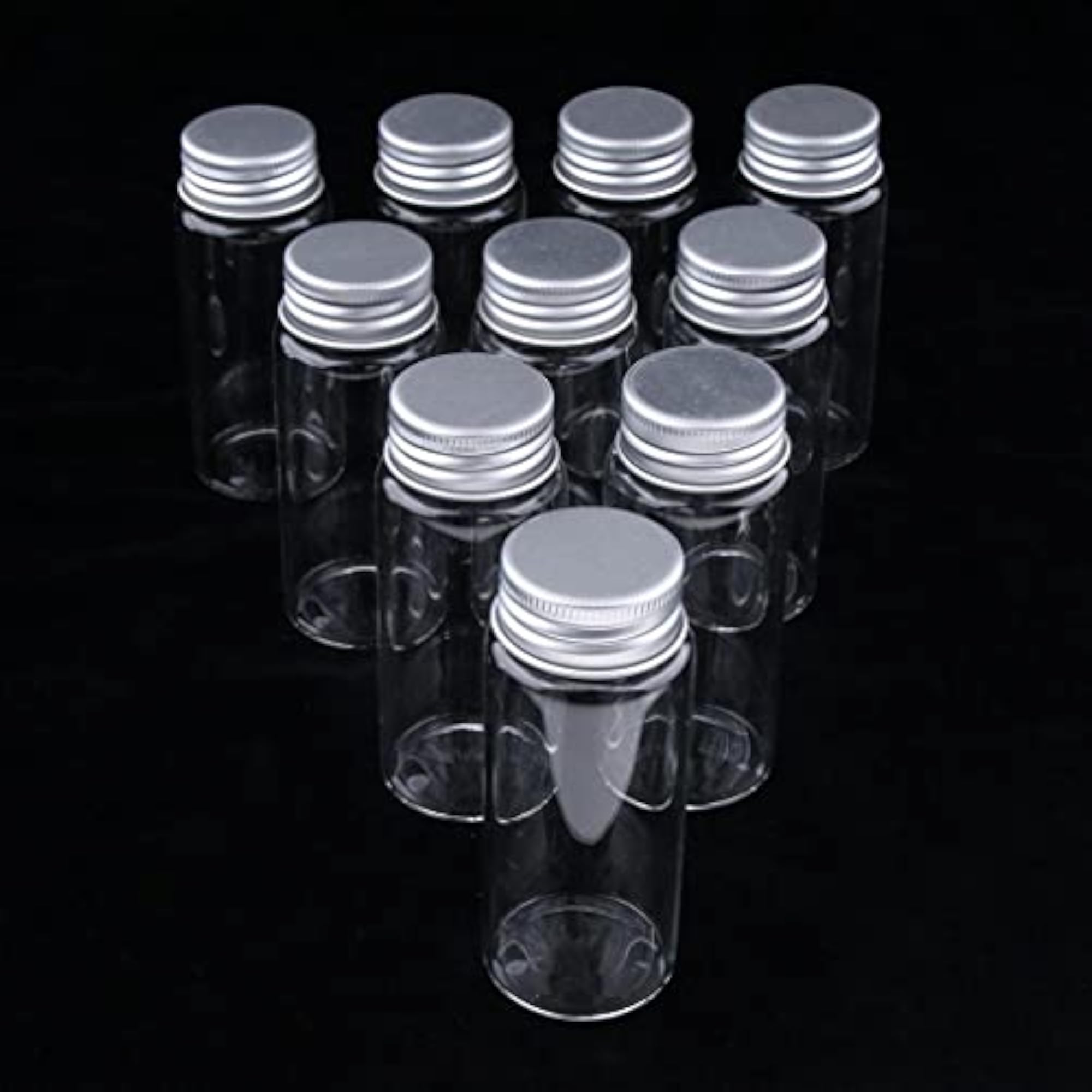 High Borosilicate Sample Vials Clear Glass Bottles