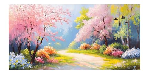 Broderie kit complet fleurs et forêt, le cadeau créatif idéal - 2