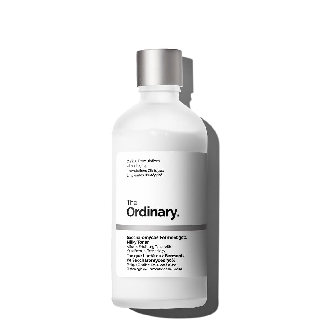 The Ordinary Saccharomyces Ferment 30% Milky Toner, Peeling- und Feuchtigkeitstoner für glattere, strahlendere Haut, 100ml