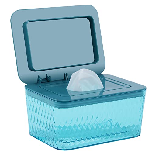 Image of Diaper Wipes Dispenser Baby Wipes Case Holder hswt Removable Wet Tissues Case Wipe Box Keep Wipes Fresh Non-Slip Seal Designed Wipe Container Large Capacity&dust-Proof …