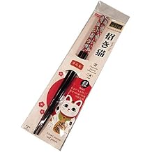 Daiso Good Luck Chopsticks 9.1in Made in Japan Lucky Cat