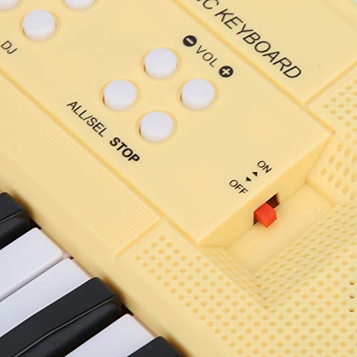 Clavier de musique portable 37 touches pour débutant avec micro Ejoyous