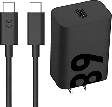 Motorola Original 68W Turbo Power Charger with 3.3 Ft Type C Cable for Motorola Edge 30/30 Fusion/30 Pro/40/40 Neo/G40 Fus...