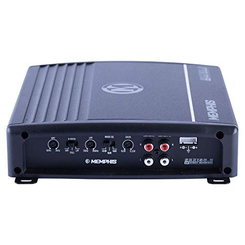 Memphis Audio SRX150.2 Street Reference Series 2-Channel Amplifier - 75 x 2 RMS at 2-Ohms - Thumbnail 2