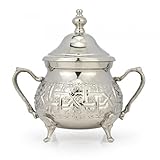 zuckerdose versilbert antik Marokkanische Tee Minz-/ Zuckerdose Royal Tischdekoration