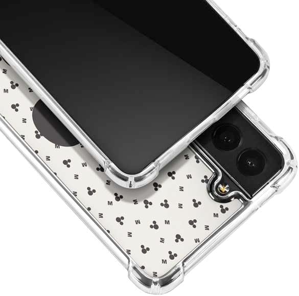 Skinit Clear Phone Case Compatible with Galaxy S21 5G - Officially Licensed Disney Mickey Mouse Classic Design
