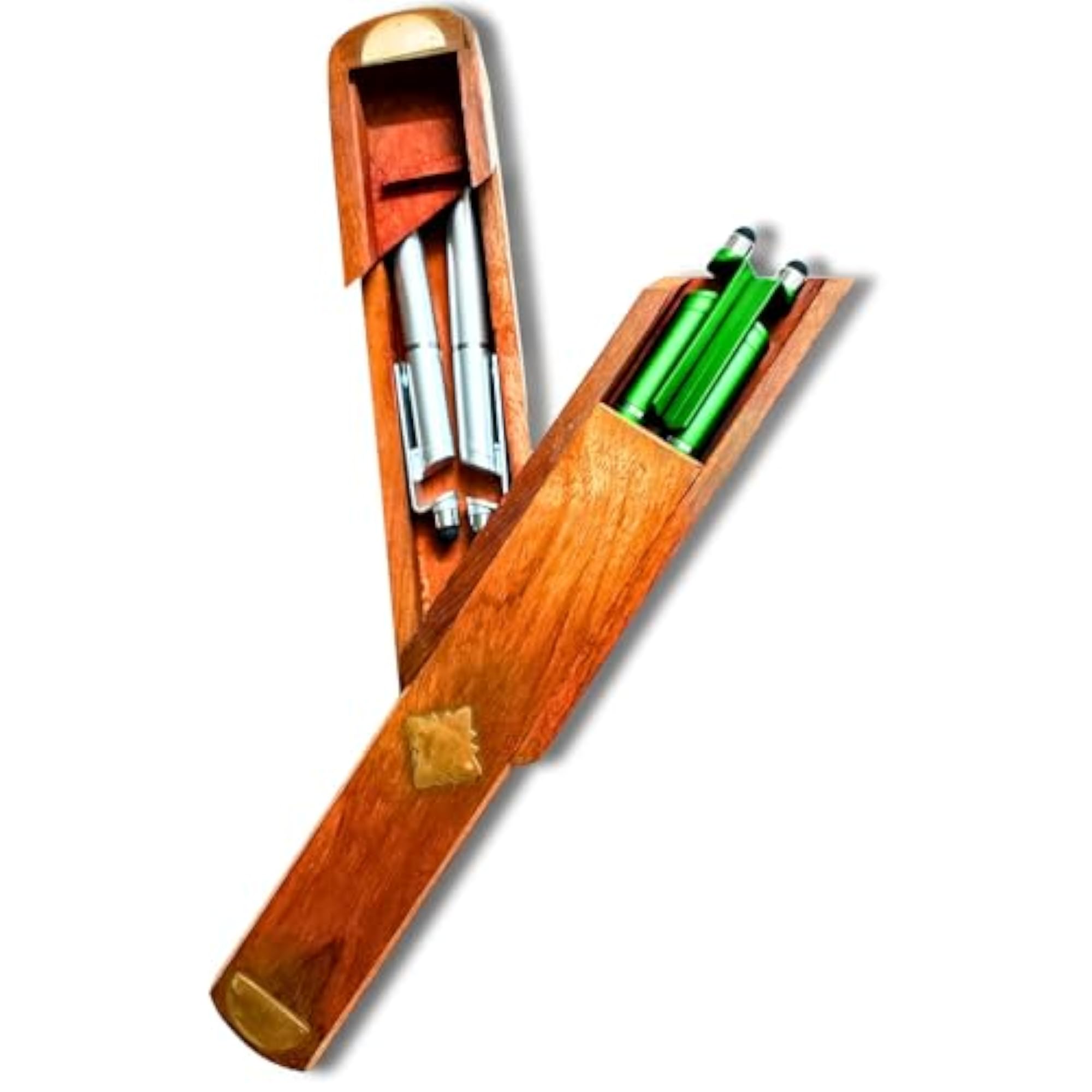 Handmade Wooden Pencil Box for Kids