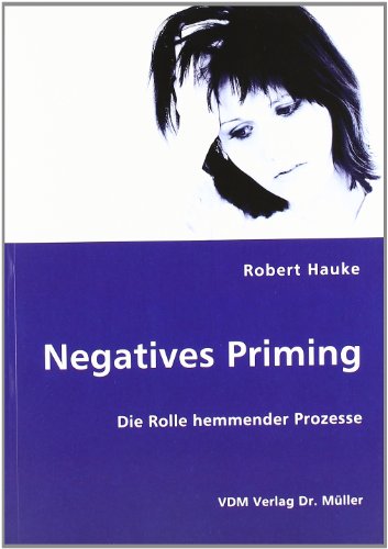 Negatives Priming: Die Rolle hemmender Prozesse