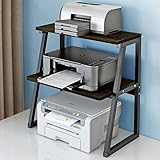 imprimante scanner hp cartouche 364 Matériau : le support de l'imprimante est composé d'un cadre en métal et d'un panneau artificiel, le fond est stable, la surface est lisse, belle et durable.Taille : (L × l × H) Taille du produit : 60 × 34 × 64 cm/23,62 × 13,38 × 25,19 pouces.